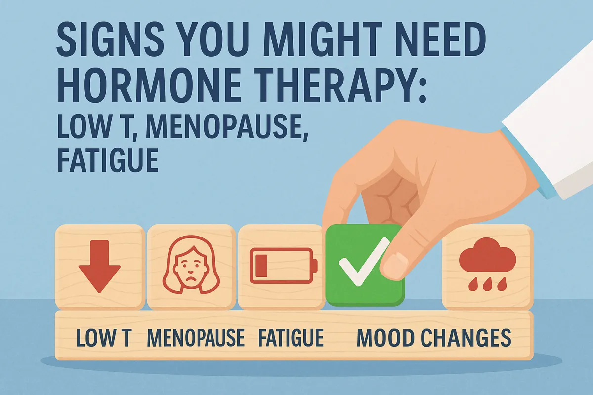 Signs You Might Need Hormone Therapy