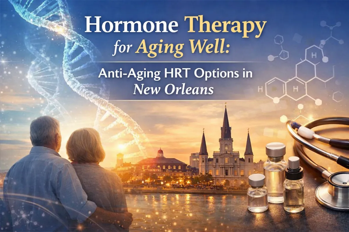 Hormone Therapy for Aging Well: Anti‑Aging HRT Options in New Orleans