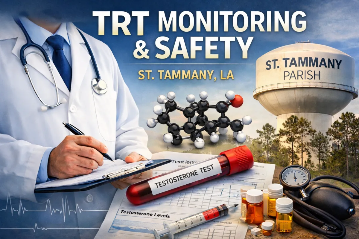 Safety & Monitoring: What Local Doctors in St. Tammany Do to Make TRT Safer