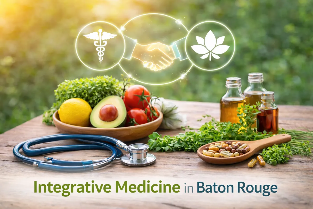 How Integrative Medicine and Traditional Medicine Work Together in Baton Rouge
