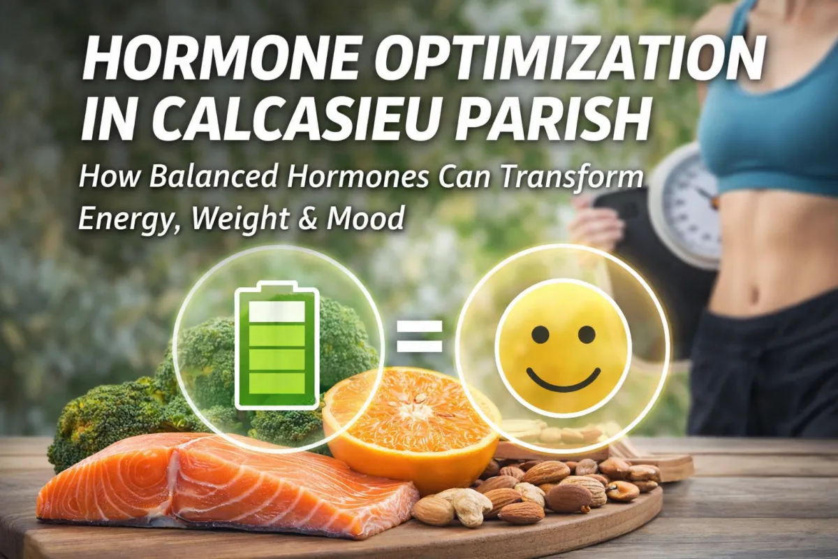 Hormone Optimization in Calcasieu Parish: How Balanced Hormones Can Transform Energy, Weight & Mood