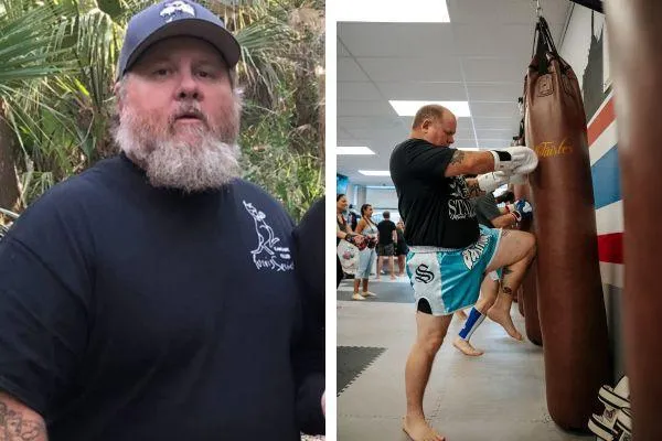 Chris Purvis Health Transformation from heart attack to mixed martial artist.