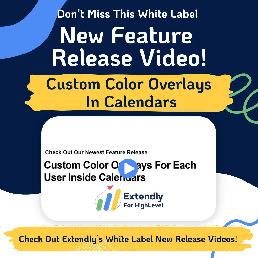 Custom Color Overlays In Calendars