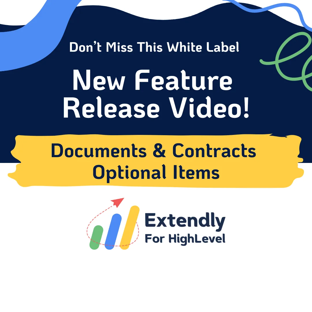 Documents & Contracts Optional Items