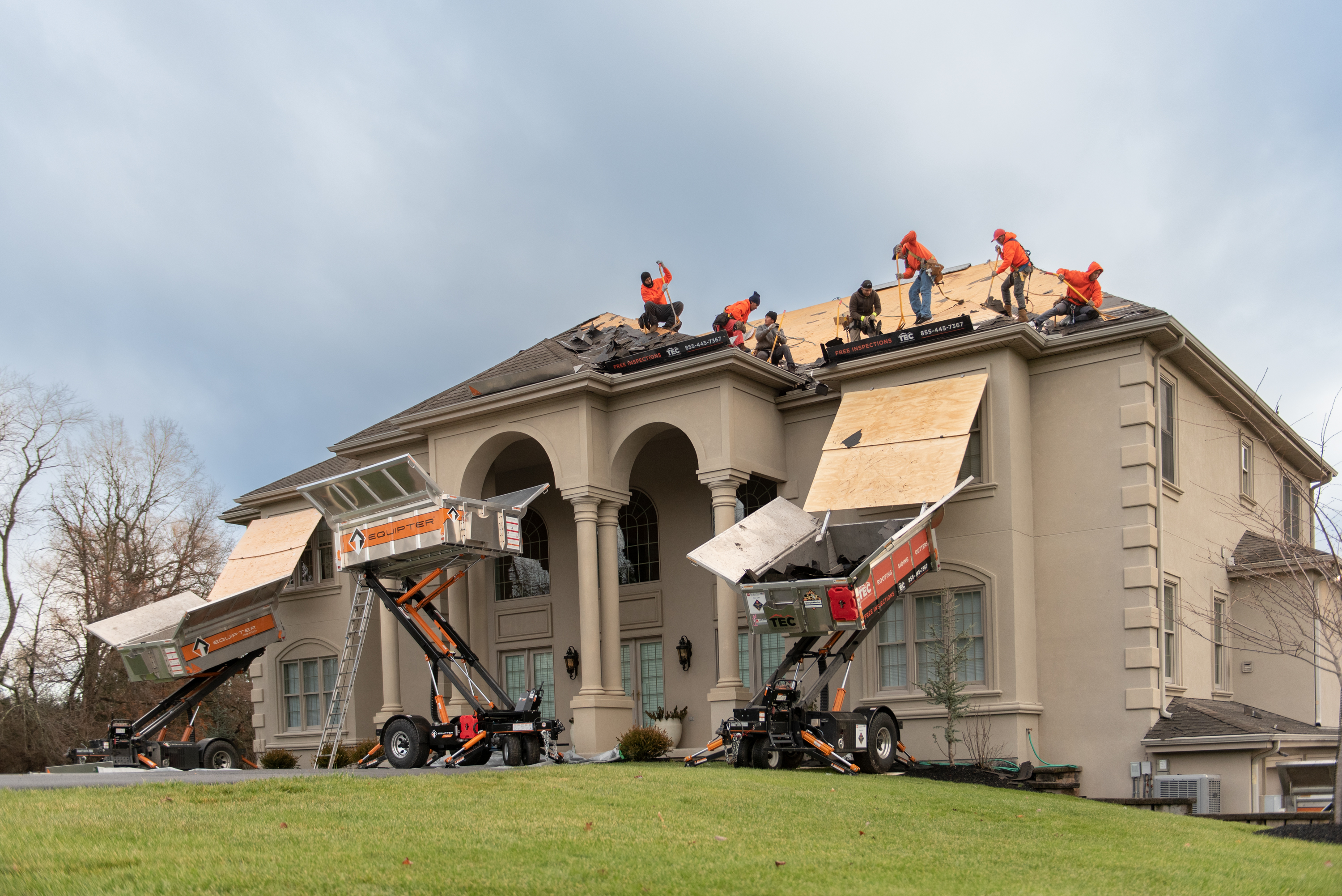 Multiple Equipter 4000s in Use