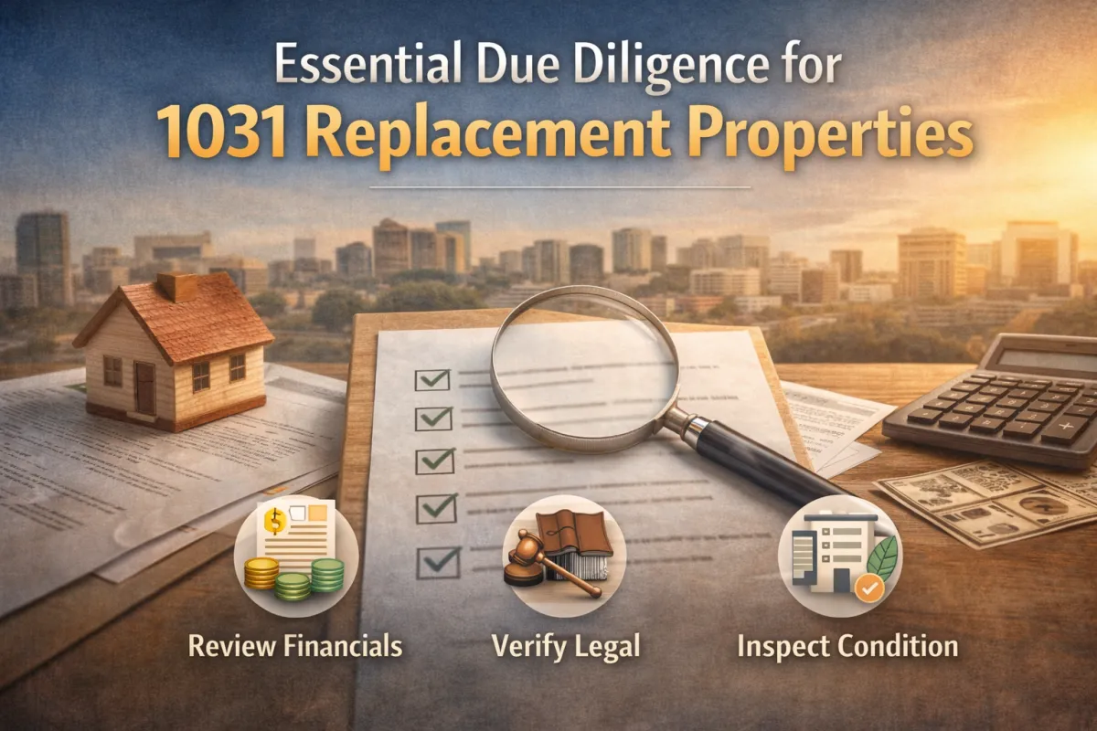 Essential Due Diligence for 1031 Replacement Properties