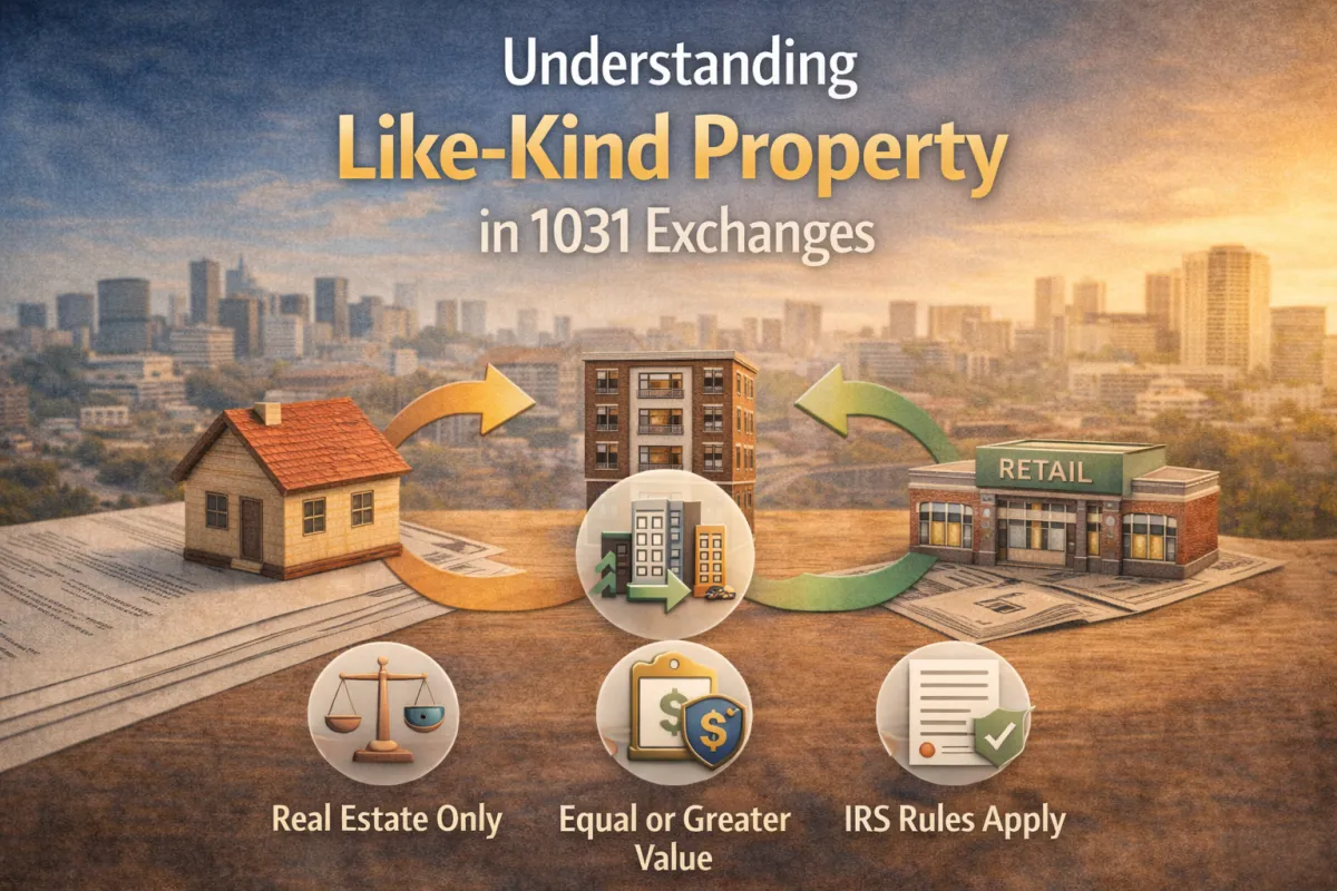 Understanding Like-Kind Property in 1031 Exchanges