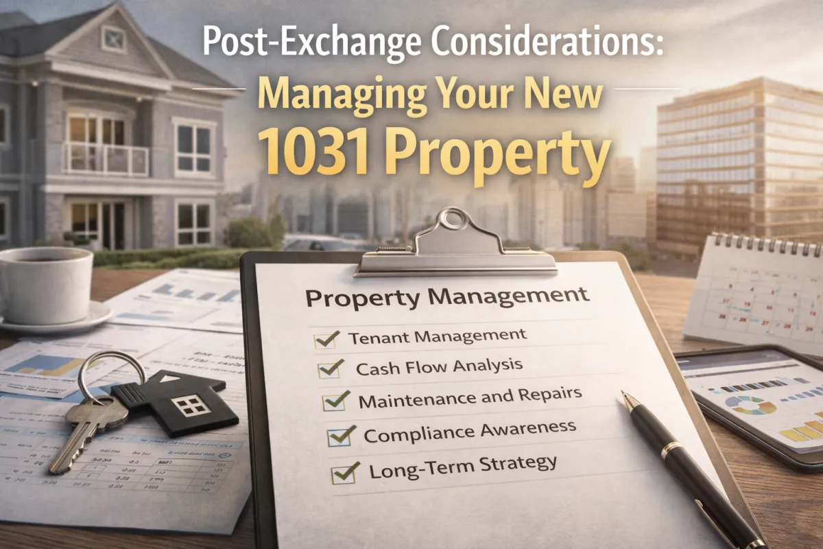 Real estate investor reviewing documents in a cozy home office