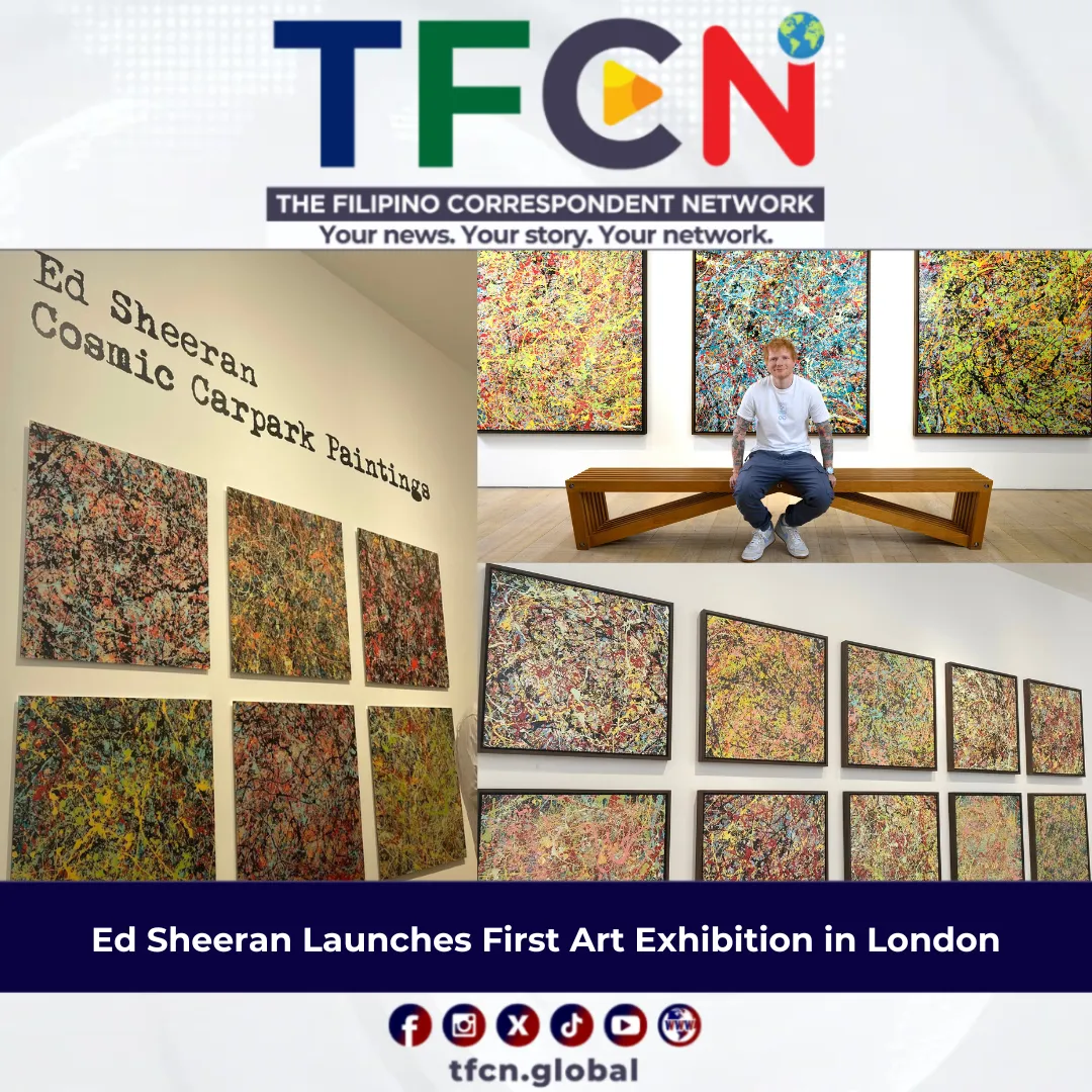 Ed Sheeran Art Exhibit