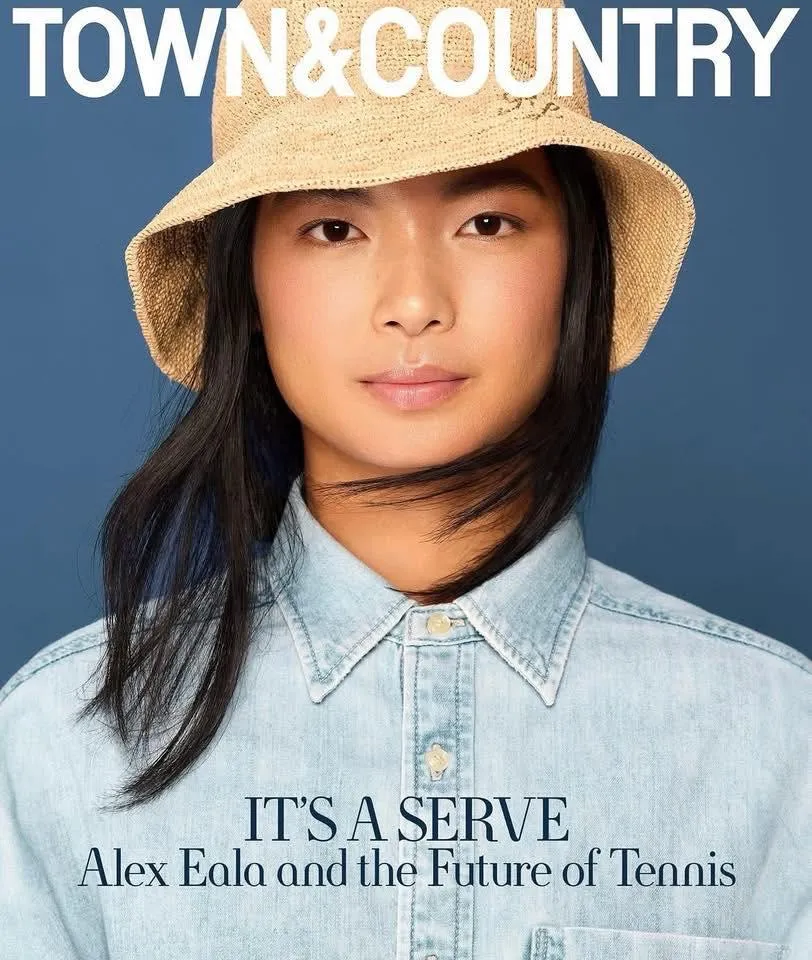  Filipina Tennis Player Alex Eala In Iconic US Magazine Town And Country Before Taking Shot At Another Grand Slam Tourney, The 2025 US Open