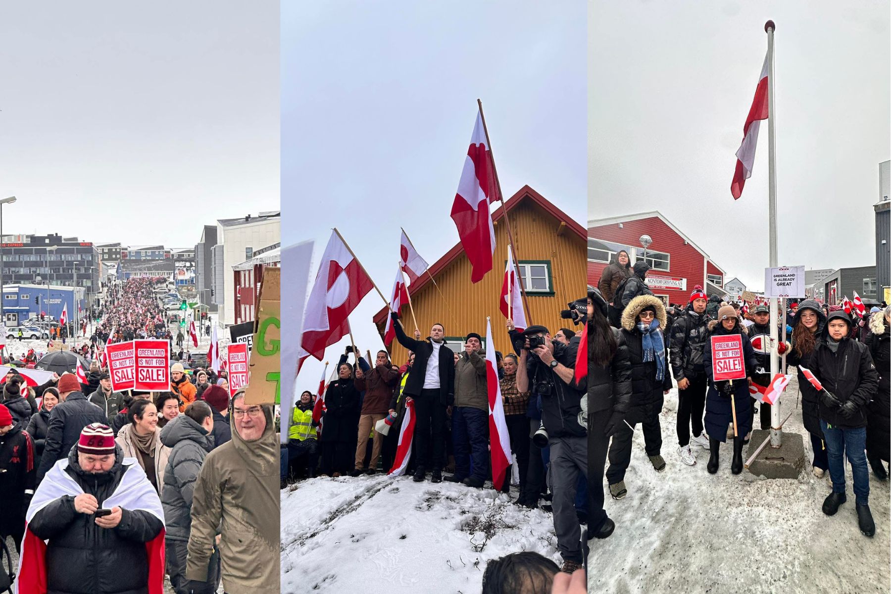 Filipino Community In Greenland Joins Protest Against Trump Remarks On Greenland