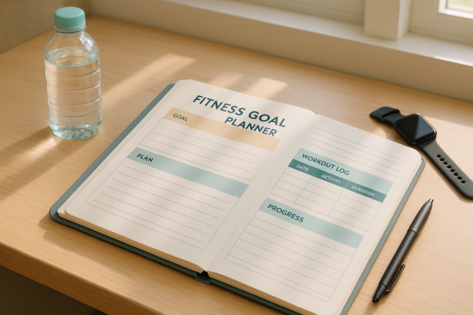 Fitness goals planner