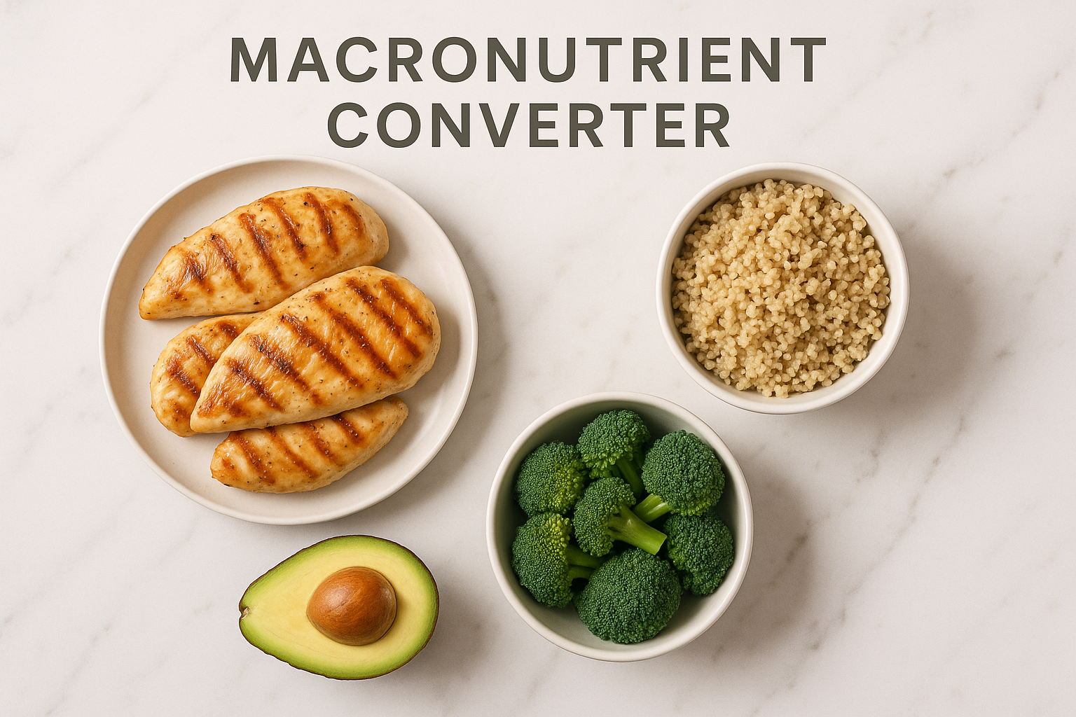 Macronutrient Converter calculator