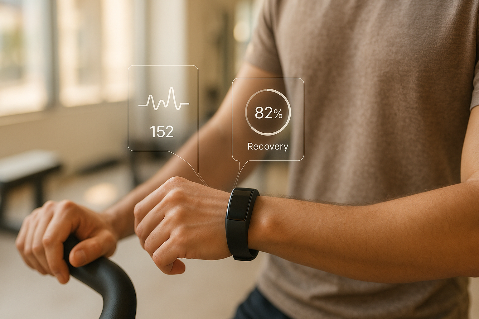 Using smart devices to track data for fitness and workouts