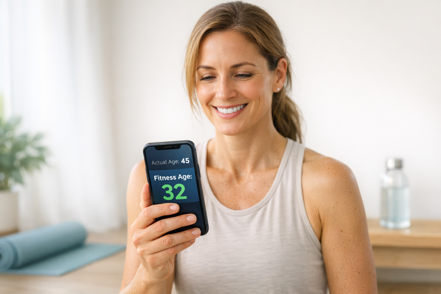 Fitness age calculator