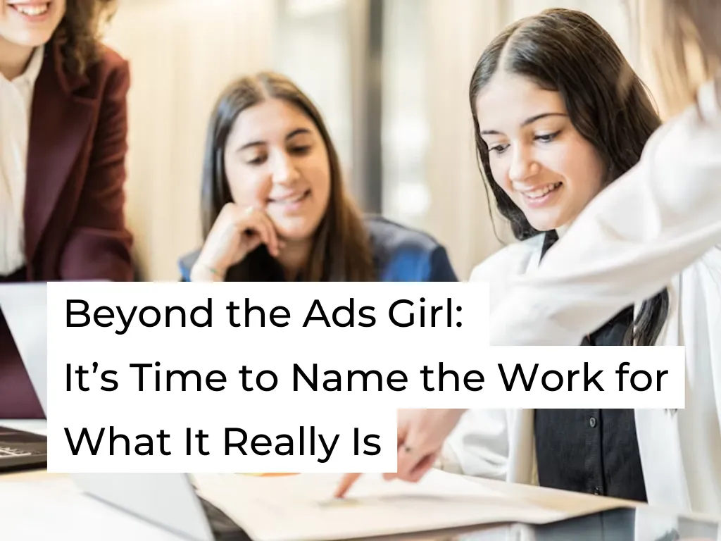 Beyond the Ads Girl
