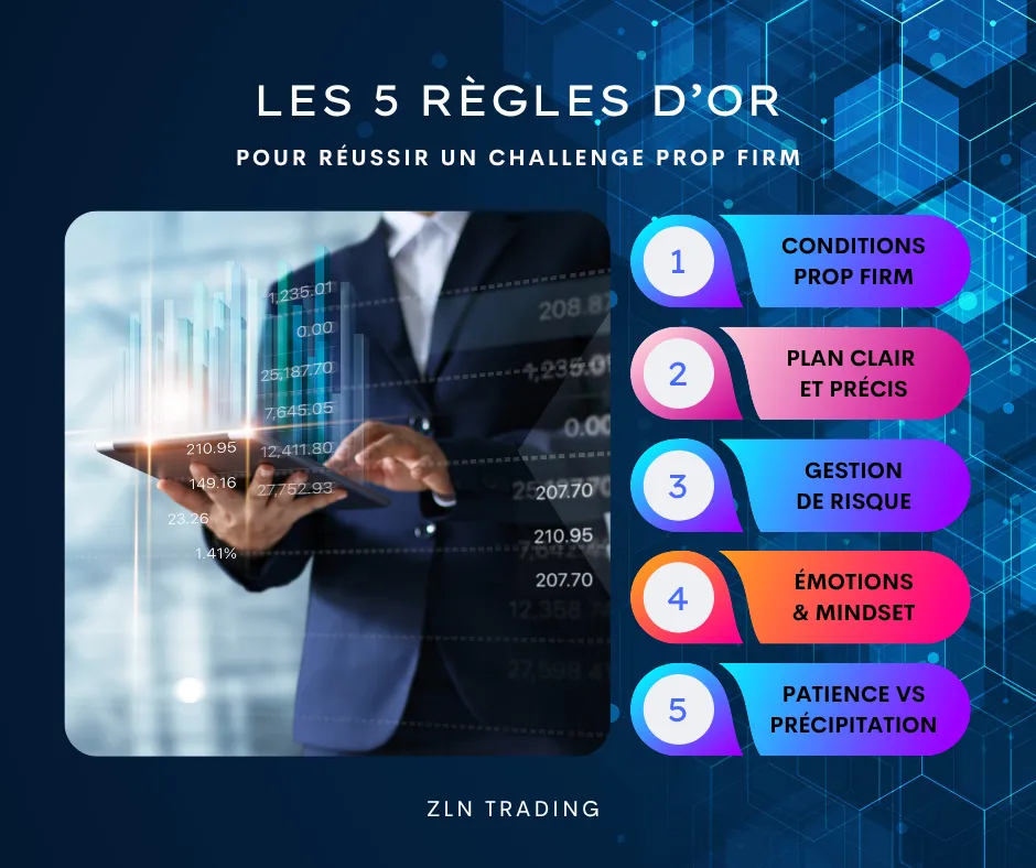 Réussir un challenge Prop Firm : 5 règles d’or à suivre