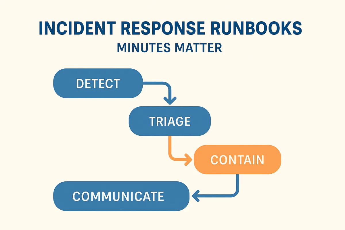 Incident Response Runbooks: When Minutes Matter in Deliverability & Compliance