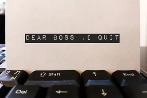 Resignation letter