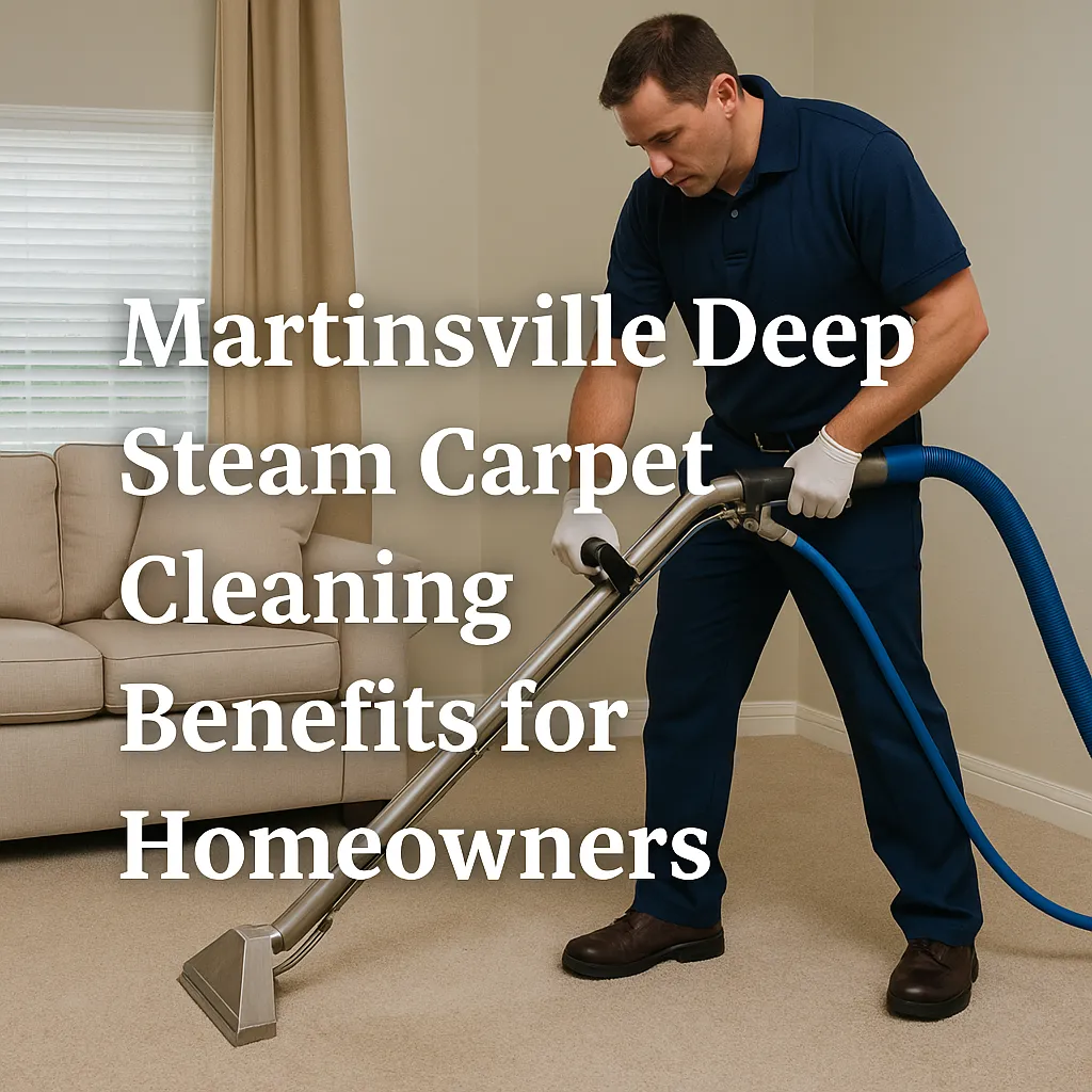 Martinsville Deep Steam Carpet Cleaning Benefits for Homeowners