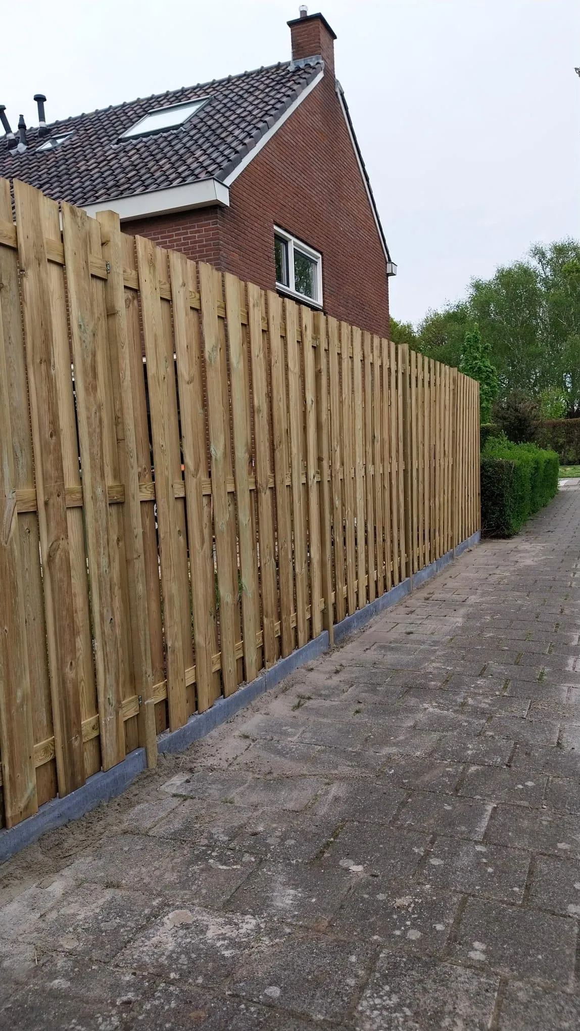 Schutting plaatsen Klus & Bestratingsbedrijf Engelbart