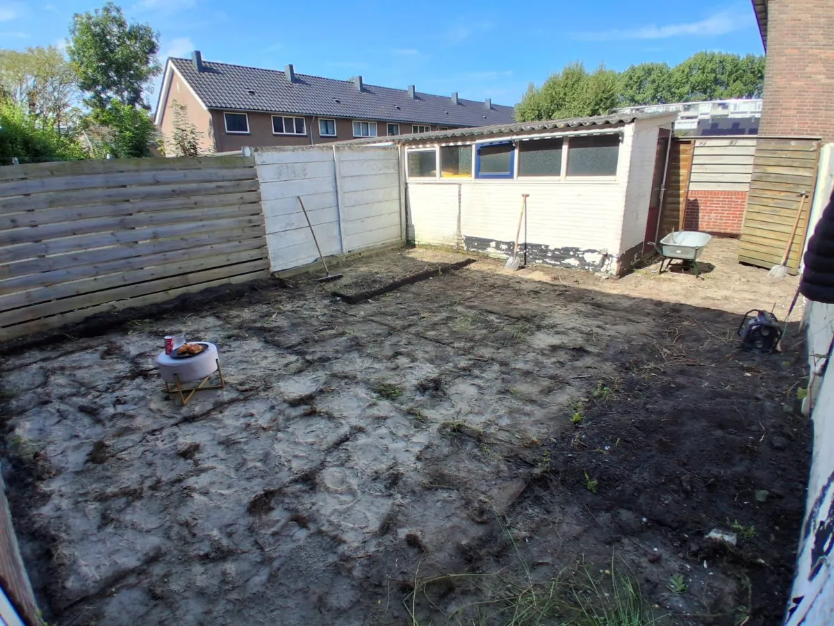 Achtertuin bestrating Klus & Bestratingsbedrijf Engelbart