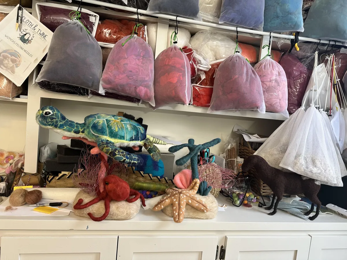 The Art of Storing Wool Fibers