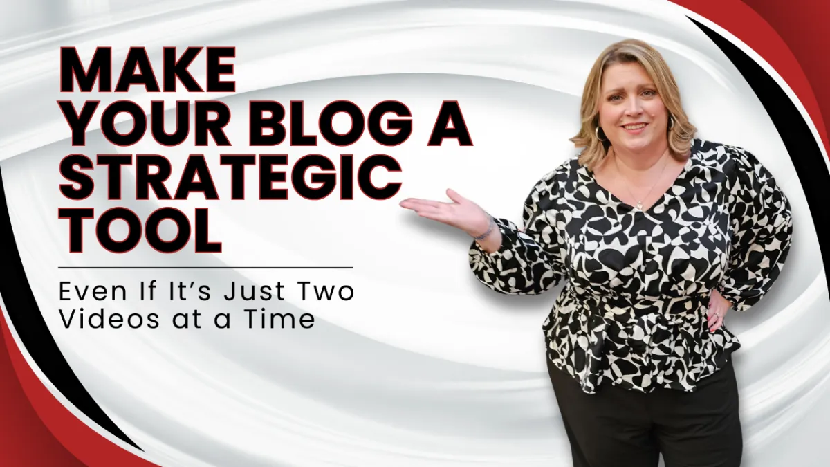 Make Your Blog a Strategic Tool