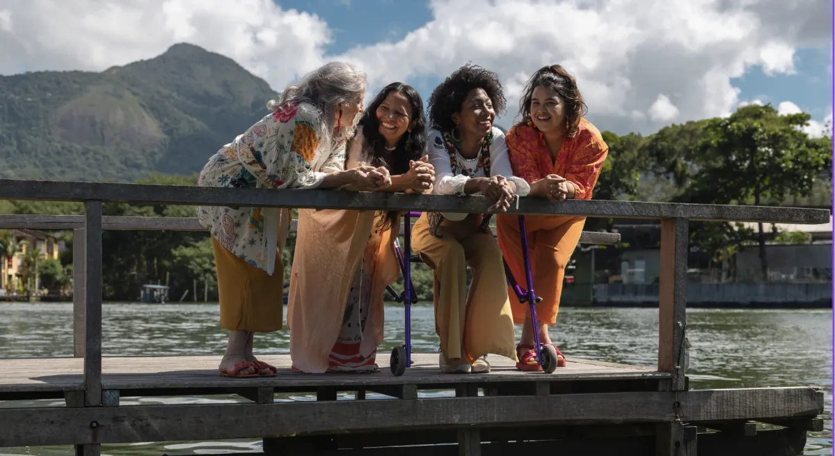 Women on a Pier