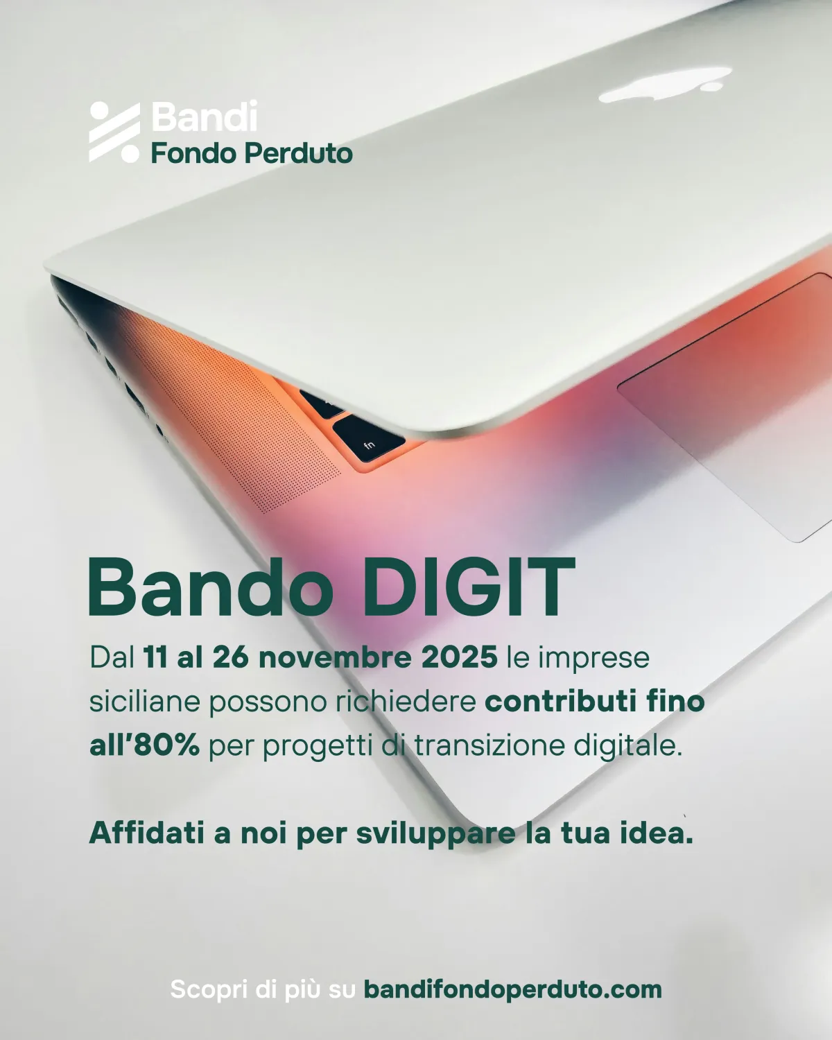 Bando Digit Imprese Sicilia 2025: contributi fino all’80% a fondo perduto per la digitalizzazione