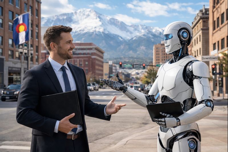 AI Receptionist For Lawyers Colorado Springs Sizzlin' Fried Ads