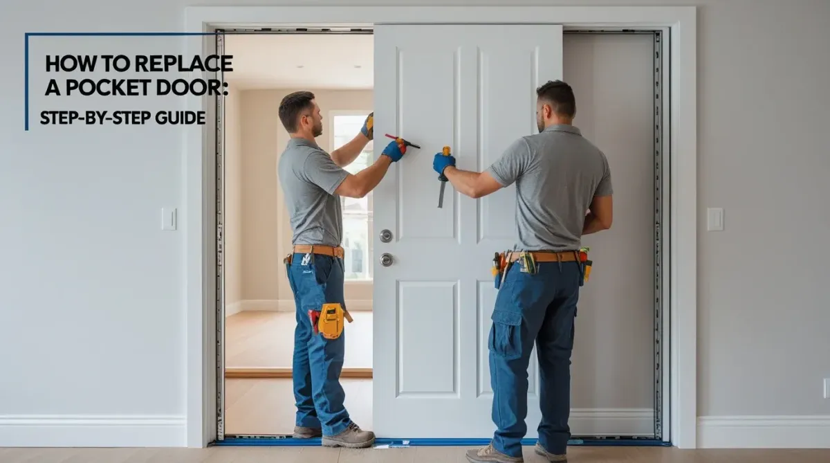 How To Replace a Pocket Door (Simple DIY Guide)