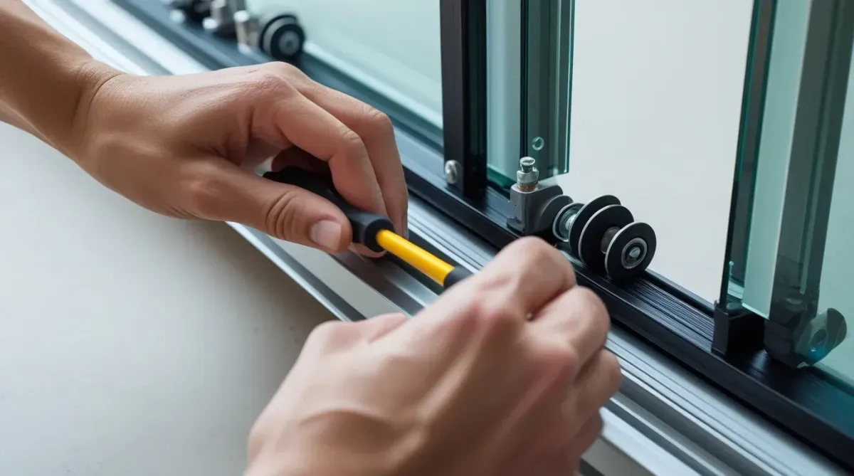 How to Adjust Sliding Glass Door Rollers Easily
