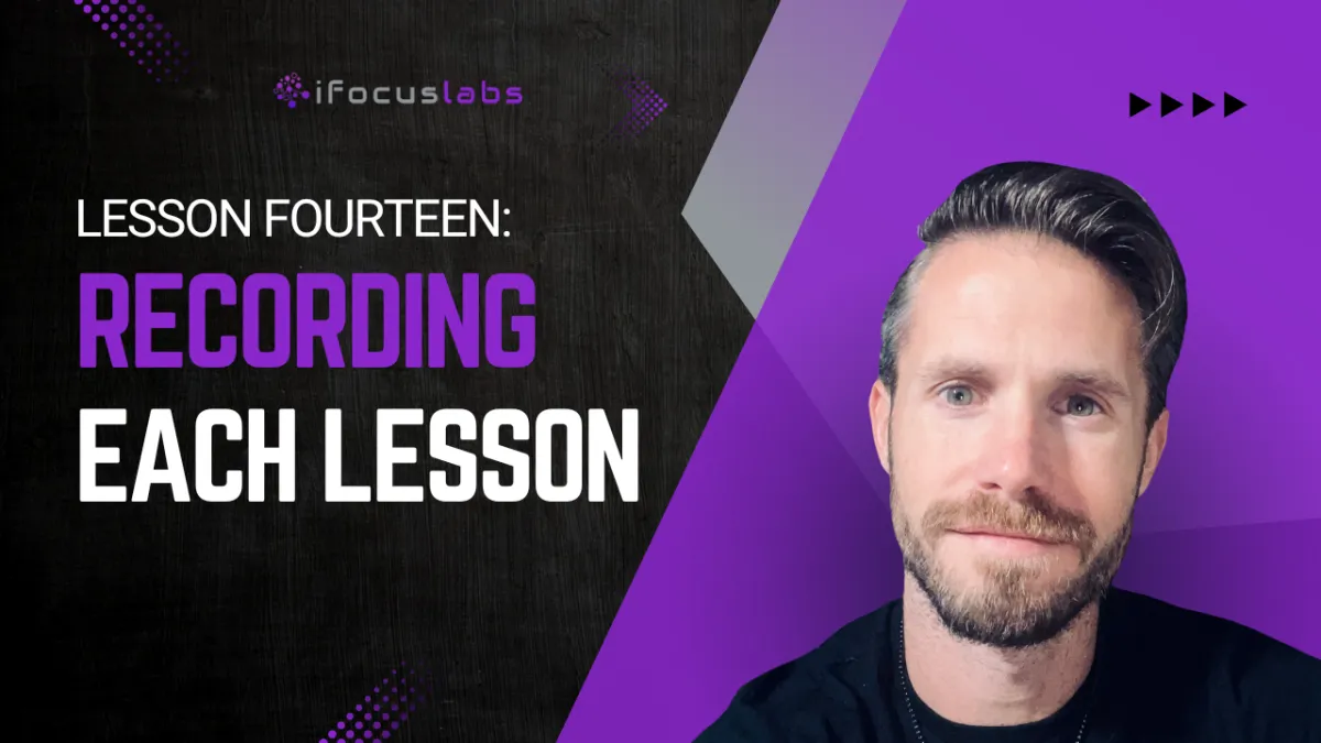 How to Record Your Online Course Lessons Effectively