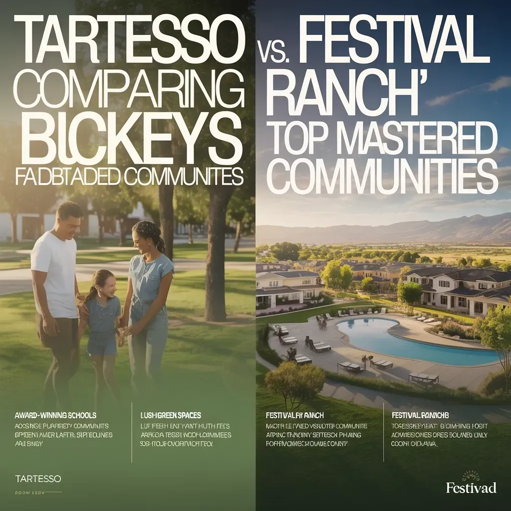 Tartesso vs. Festival Ranch: Comparing Buckeye's Top Master-Planned Communities
