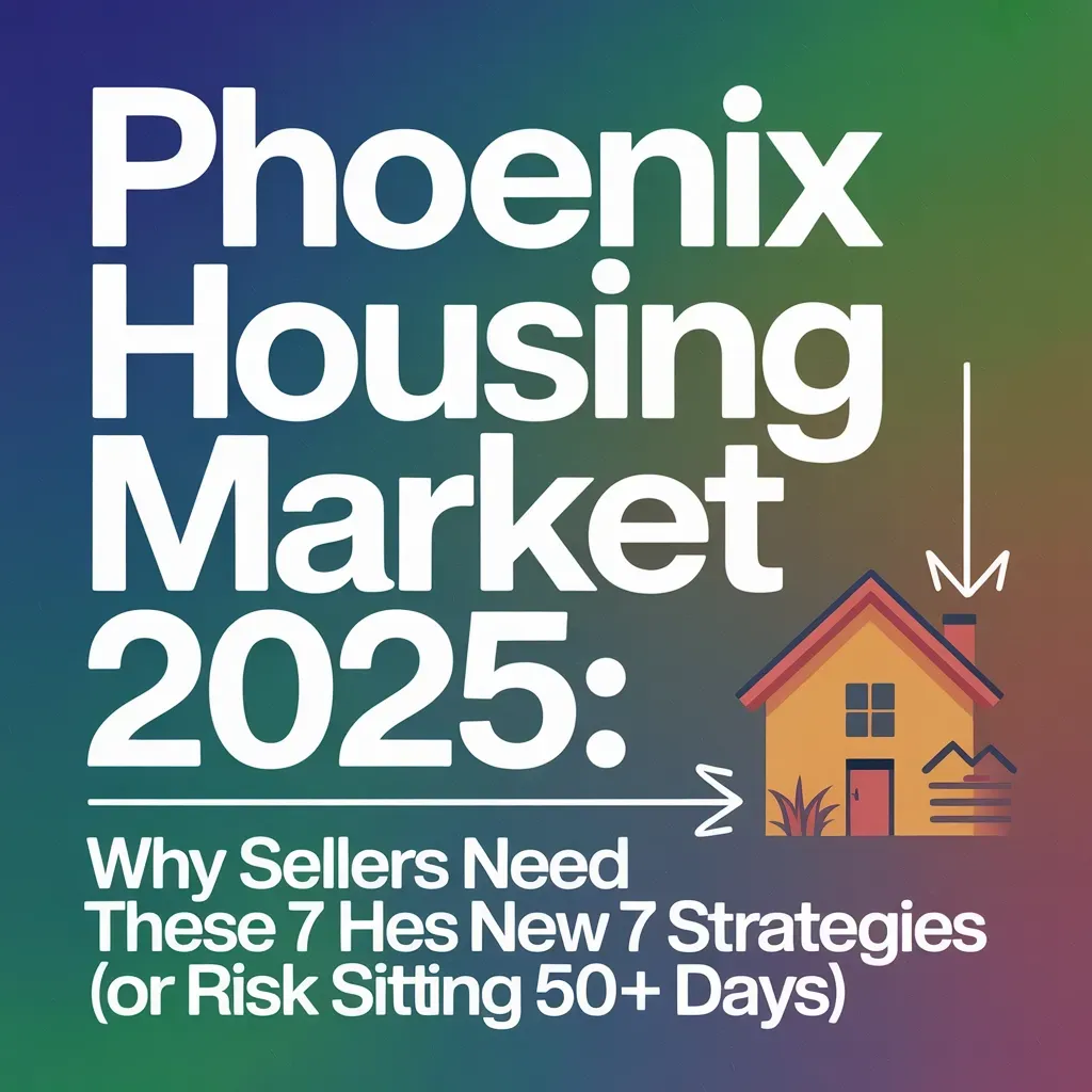 Phoenix Housing Market 2025: Why Sellers Need These 7 New Strategies (Or Risk Sitting 50+ Days)