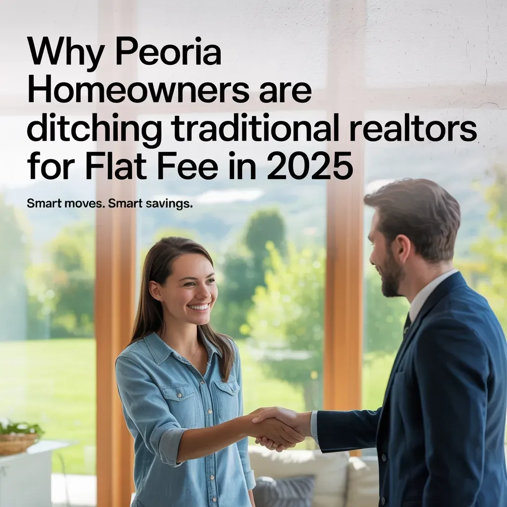 Why Peoria Homeowners Are Ditching Traditional Realtors for Flat Fee in 2025