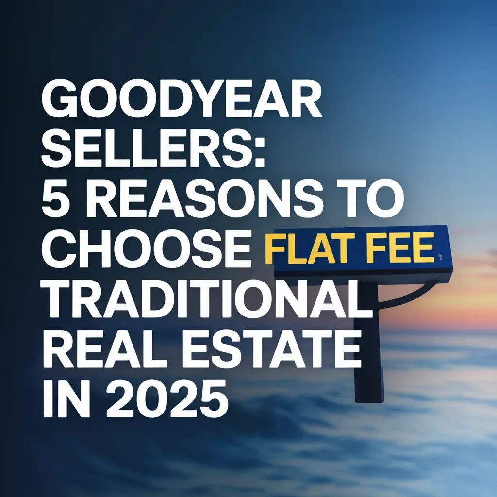 Goodyear Sellers: 5 Reasons to Choose Flat Fee Over Traditional Real Estate in 2025