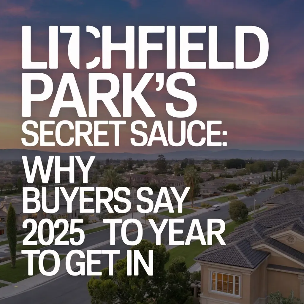 Litchfield Park's Secret Sauce: Why Buyers Say 2025 Is the Year to Get In