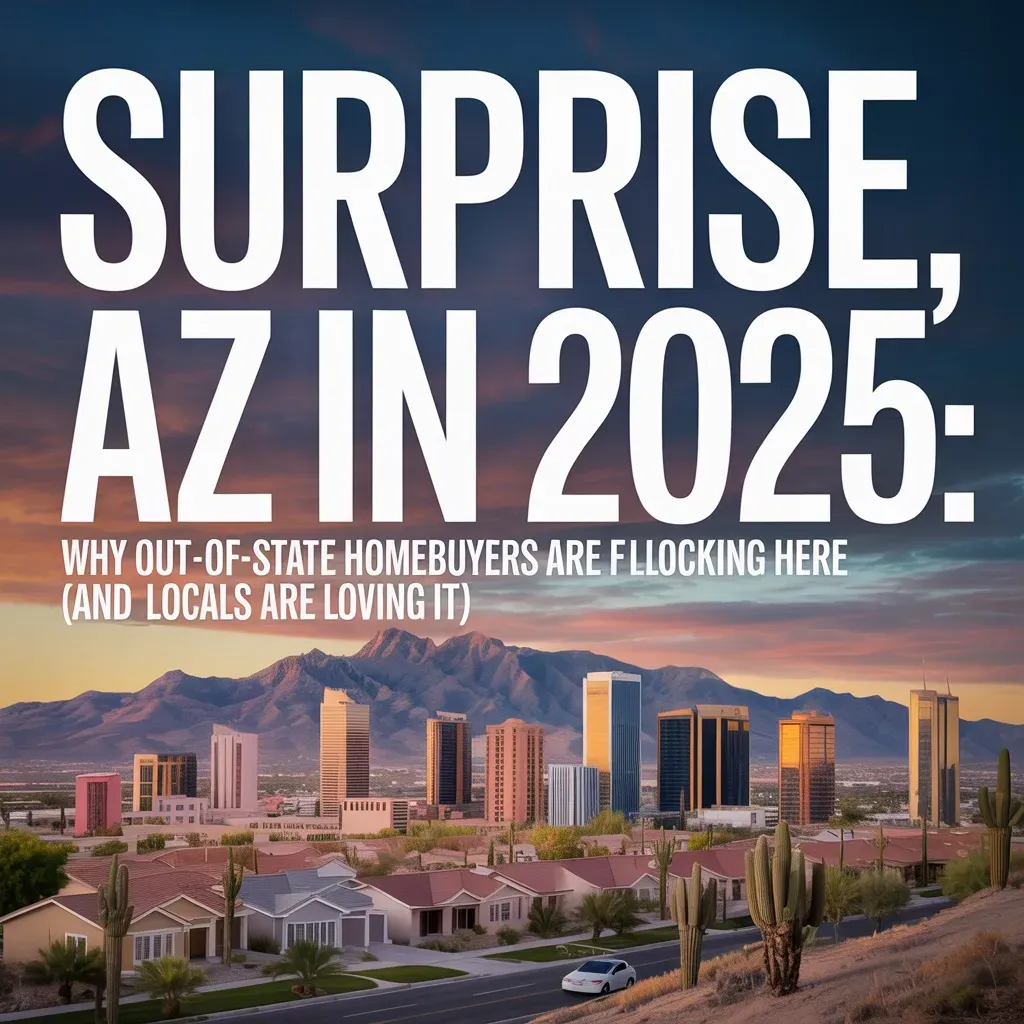 Surprise, AZ in 2025: Why Out-of-State Homebuyers Are Flocking Here (and Locals Are Loving It)
