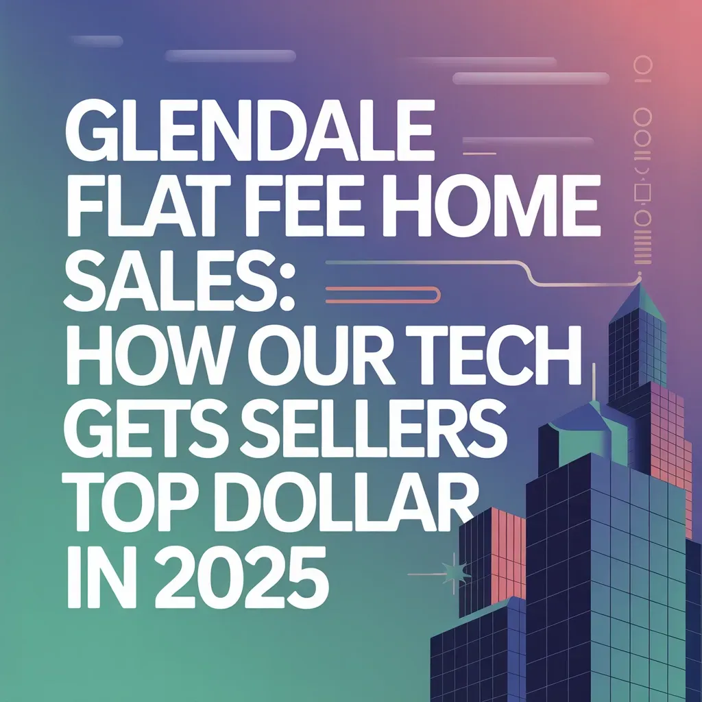 Glendale Flat Fee Home Sales: How Our Tech Gets Sellers Top Dollar in 2025