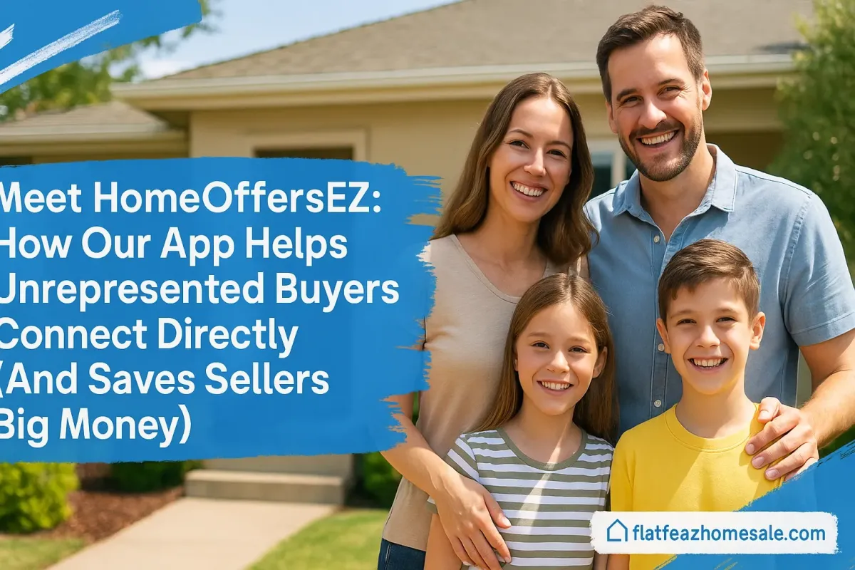 Meet HomeOffersEZ: How Our App Helps Unrepresented Buyers Connect Directly (And Saves Sellers Big Money)