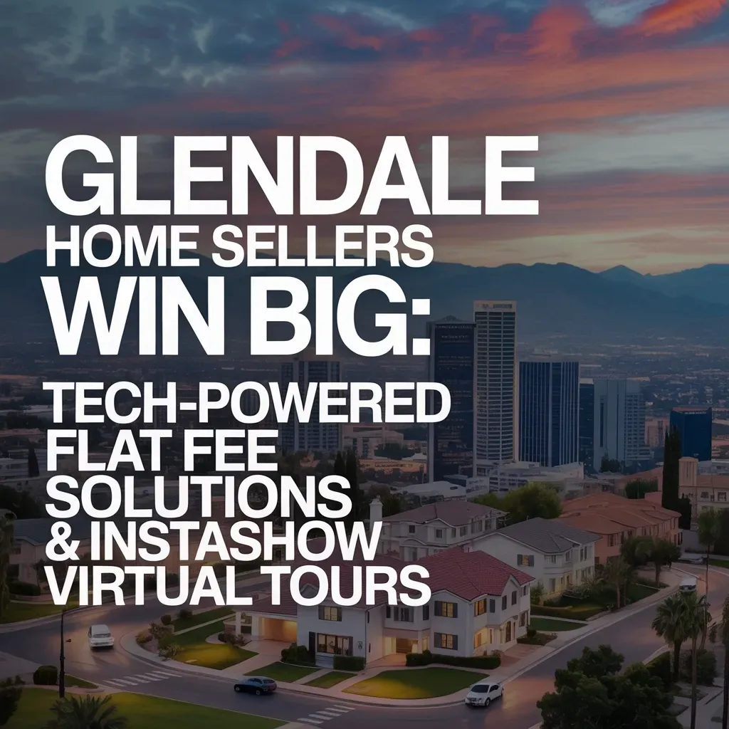 Glendale Home Sellers Win Big: Tech-Powered Flat Fee Solutions & InstaShow Virtual Tours