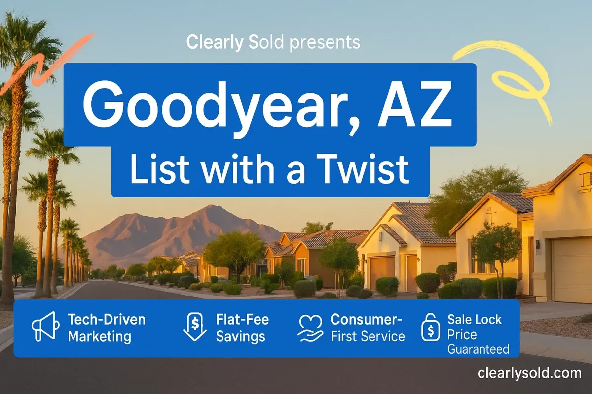 Goodyear Home Sellers: Modern Results with ‘List with a Twist’ by Clearly Sold