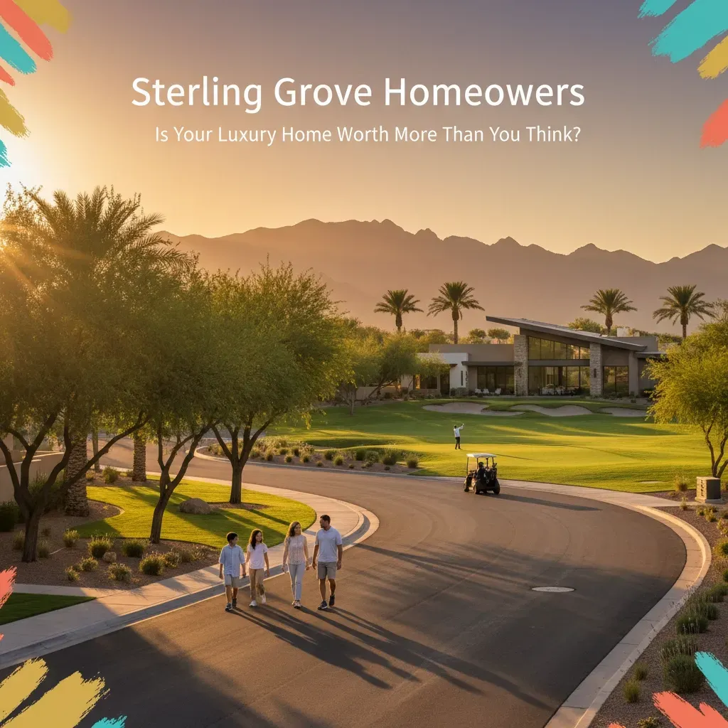 Sterling Grove Homeowners: Is Your Luxury Home Worth More Than You Think? Here's How to Find Out