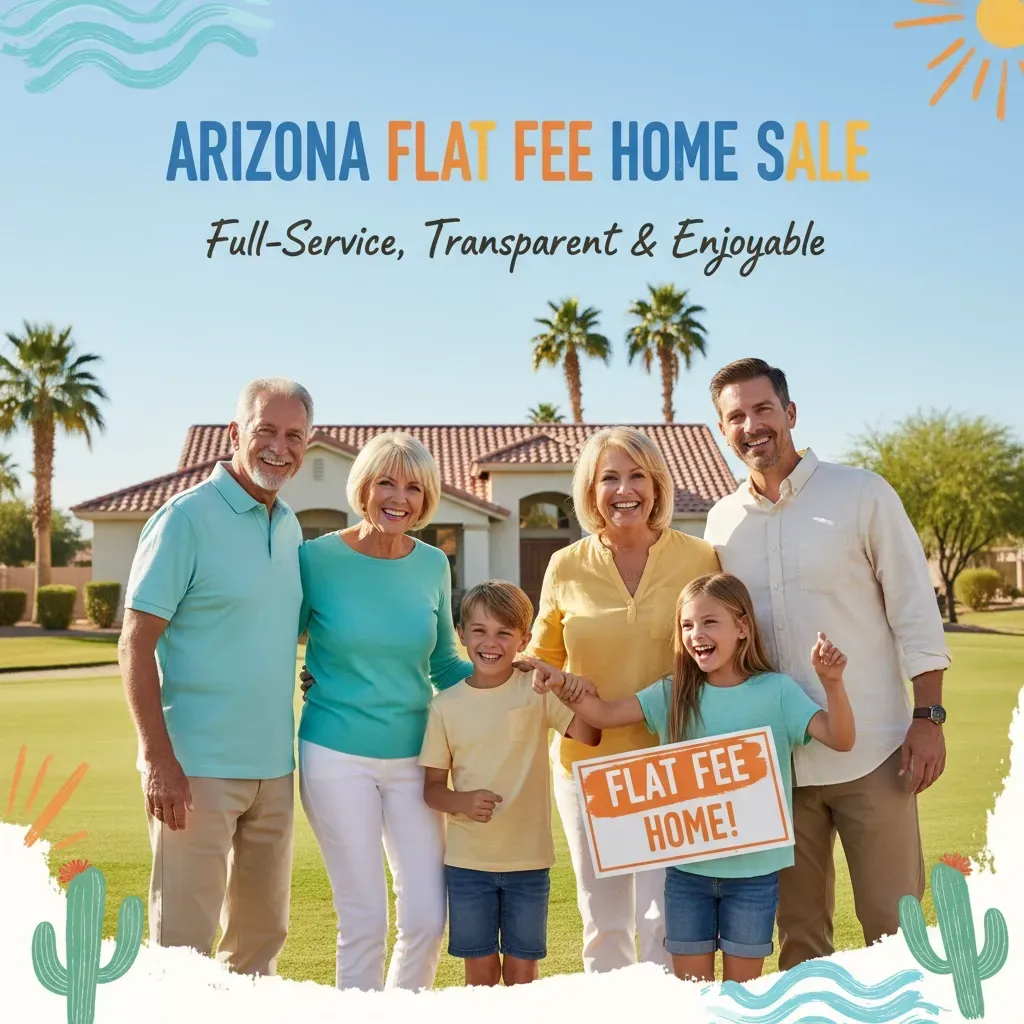 Arizona Flat Fee Home Sale for Active Adult Communities: Full-Service, Transparent & Enjoyable
