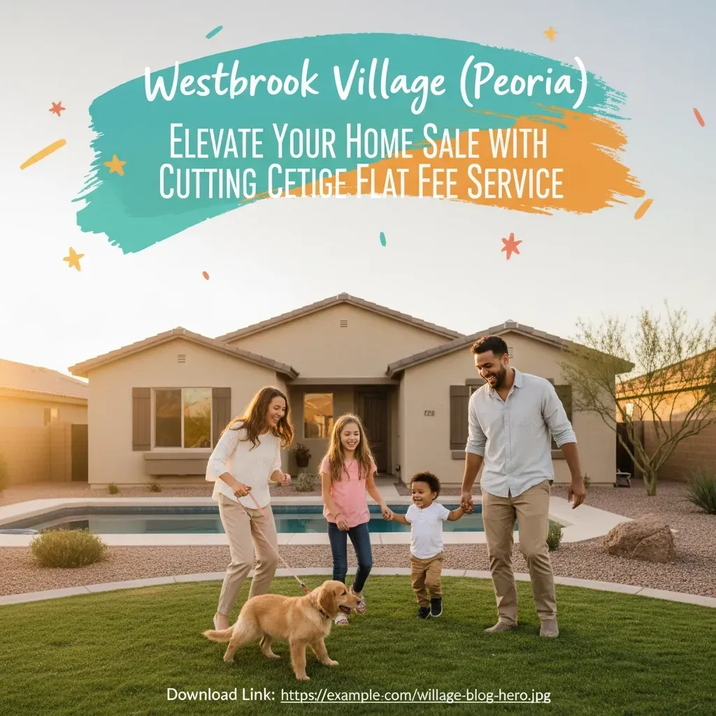 Westbrook Village (Peoria): Elevate Your Home Sale with Cutting-Edge Flat Fee Service