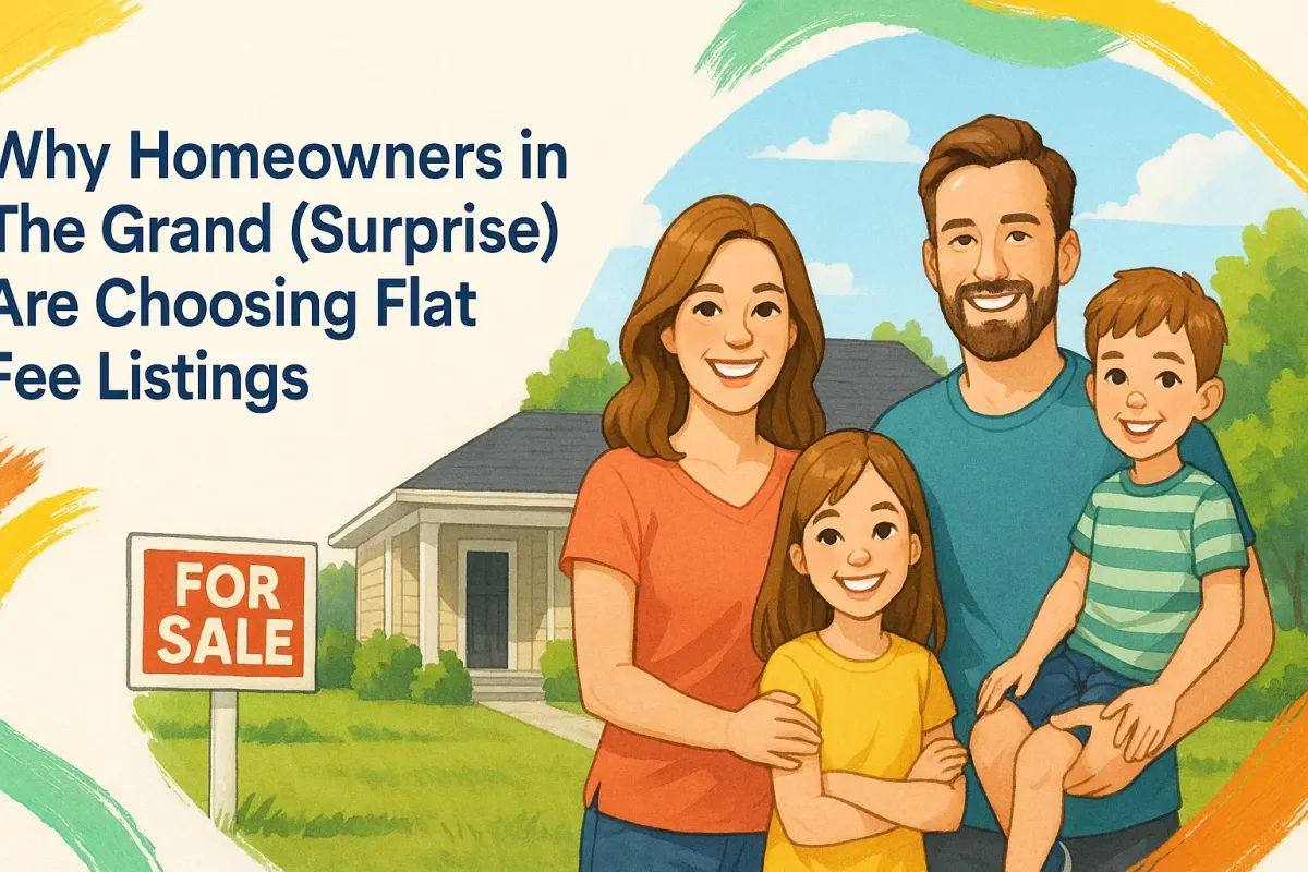 Why Homeowners in The Grand (Surprise) Are Choosing Flat Fee Listings
