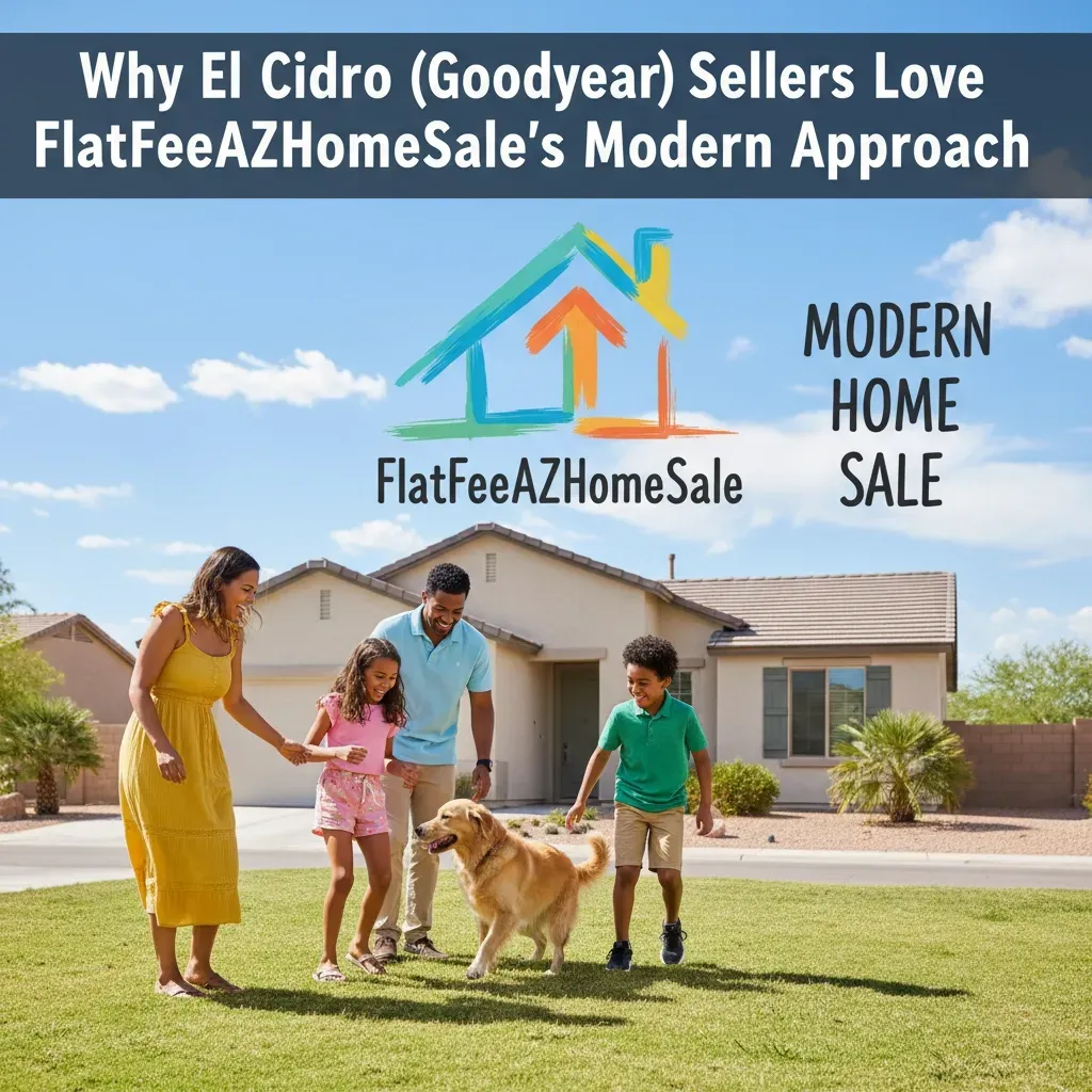Why El Cidro (Goodyear) Sellers Love FlatFeeAZHomeSale's Modern Approach
