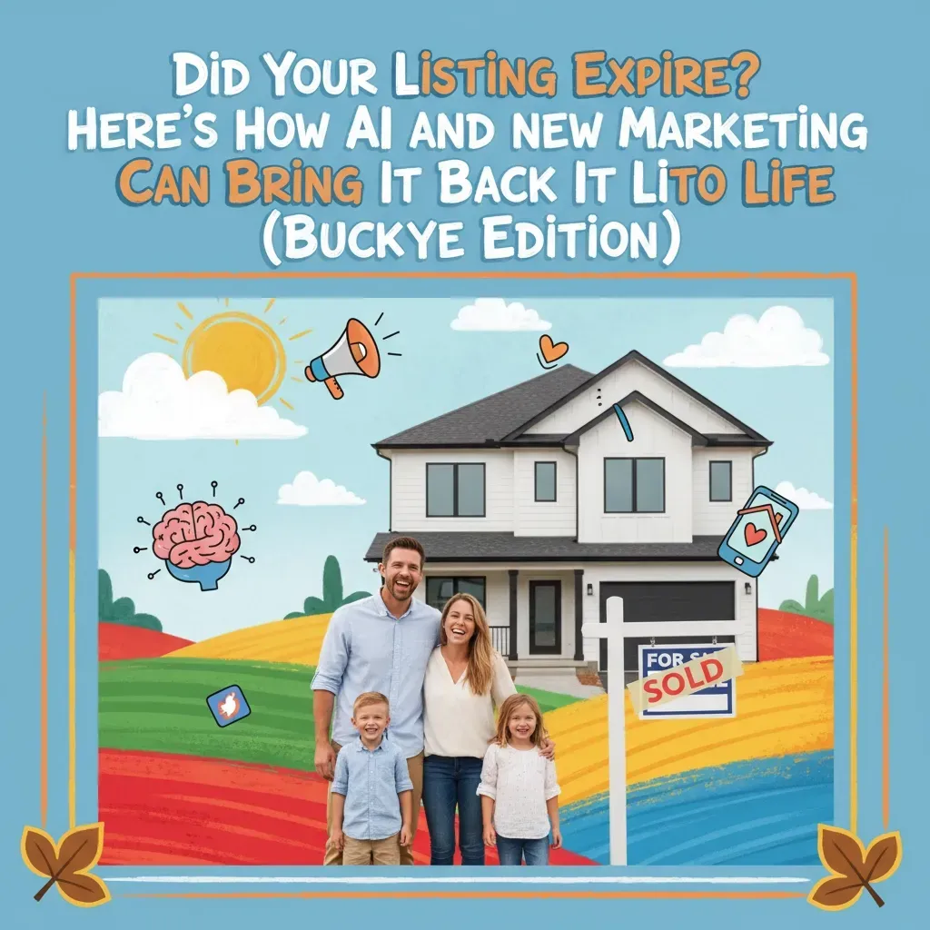 Did Your Listing Expire? Here's How AI and New Marketing Can Bring It Back to Life (Buckeye Edition)